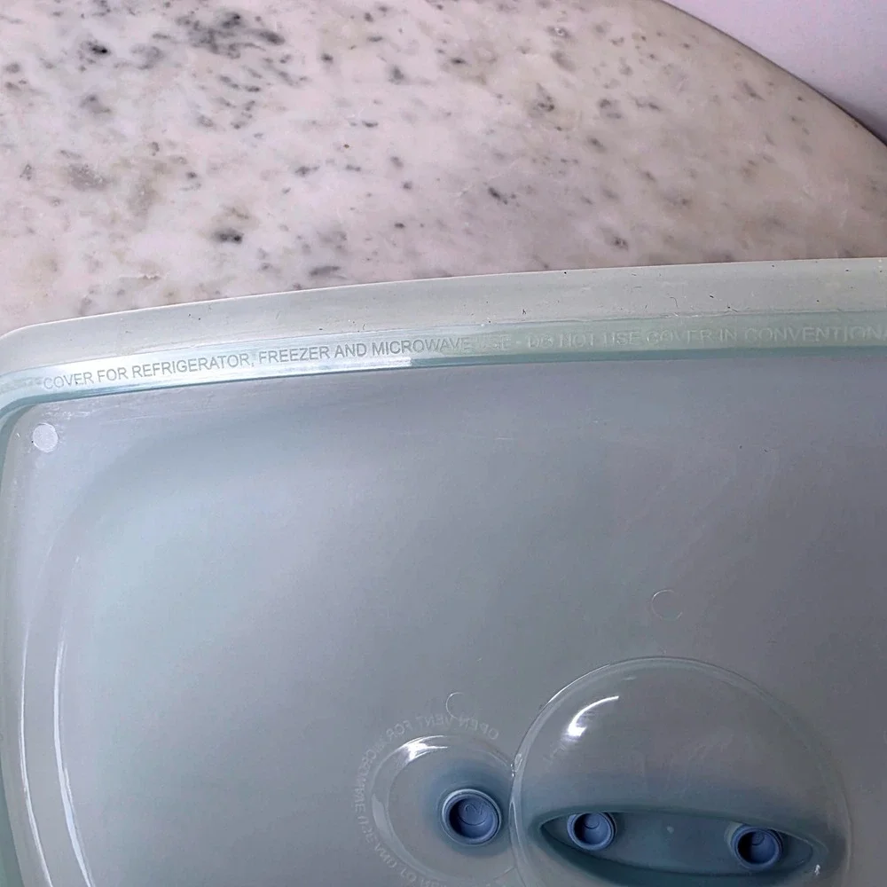 CorningWare CW 13-VPC Vented Plastic Lid Replacement Blue 13.5x9.25 Inch